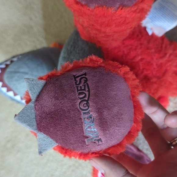 Build A Bear Great Wolf Lodge MagiQuest Charlock MagicQuest Red Dragon Plush. - Picture 5 of 9